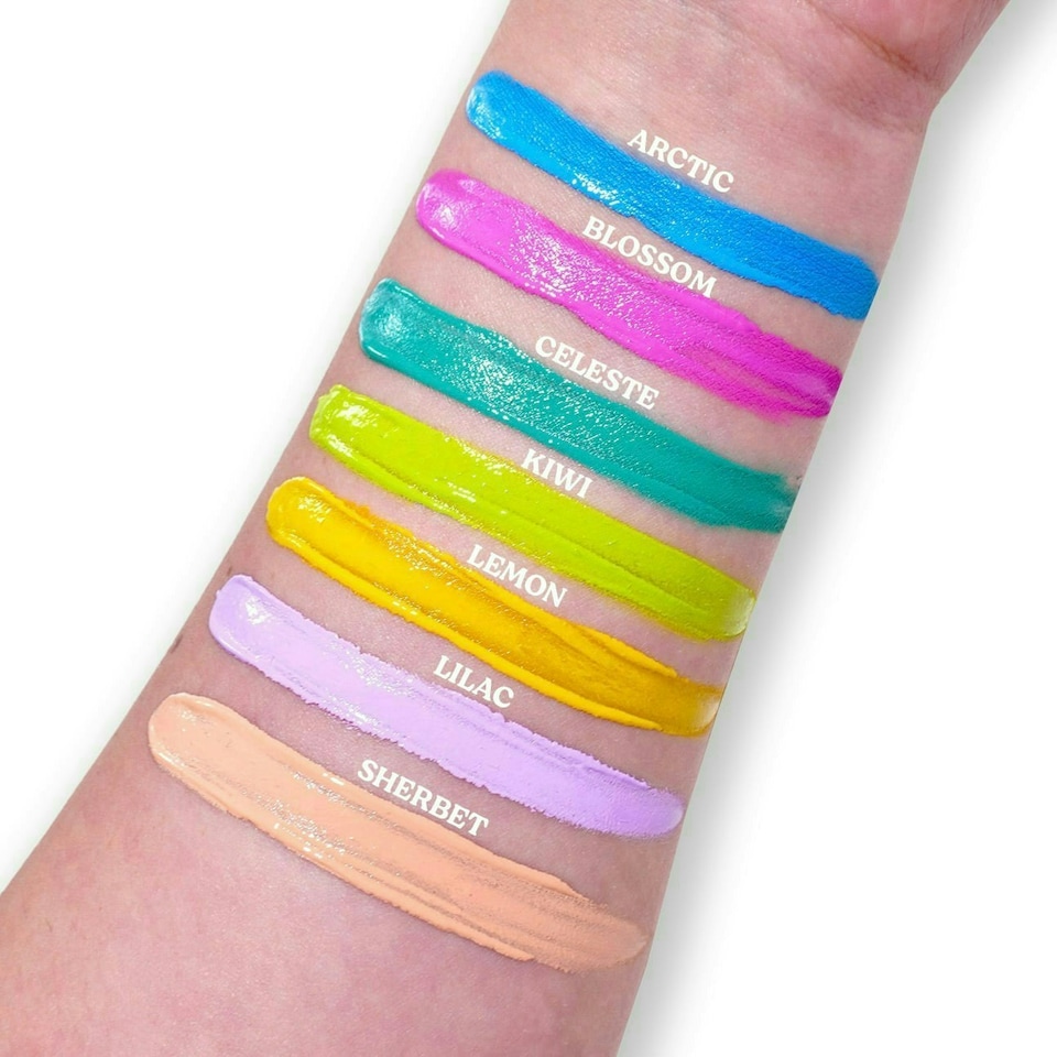 image 1 of Sherbet Spectra Paint - Cosmetic Paint - Glisten Cosmetics Multi