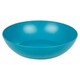 image 2 of 6 Unbreakable Plastic Deep Round Bowls Coloured Reusable Dinner and Picnic Plates | Multi | Teal | 6