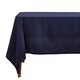 image 1 of Homescapes Navy Blue Tablecloth - 178 x 300 cm Blue