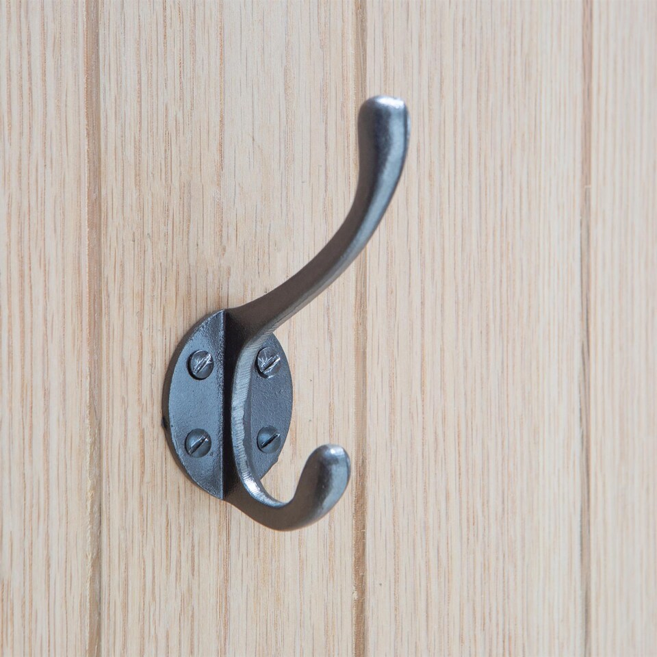 image 1 of Hammer & Tongs Hat & Coat Hook - W40mm x H105mm - Brass