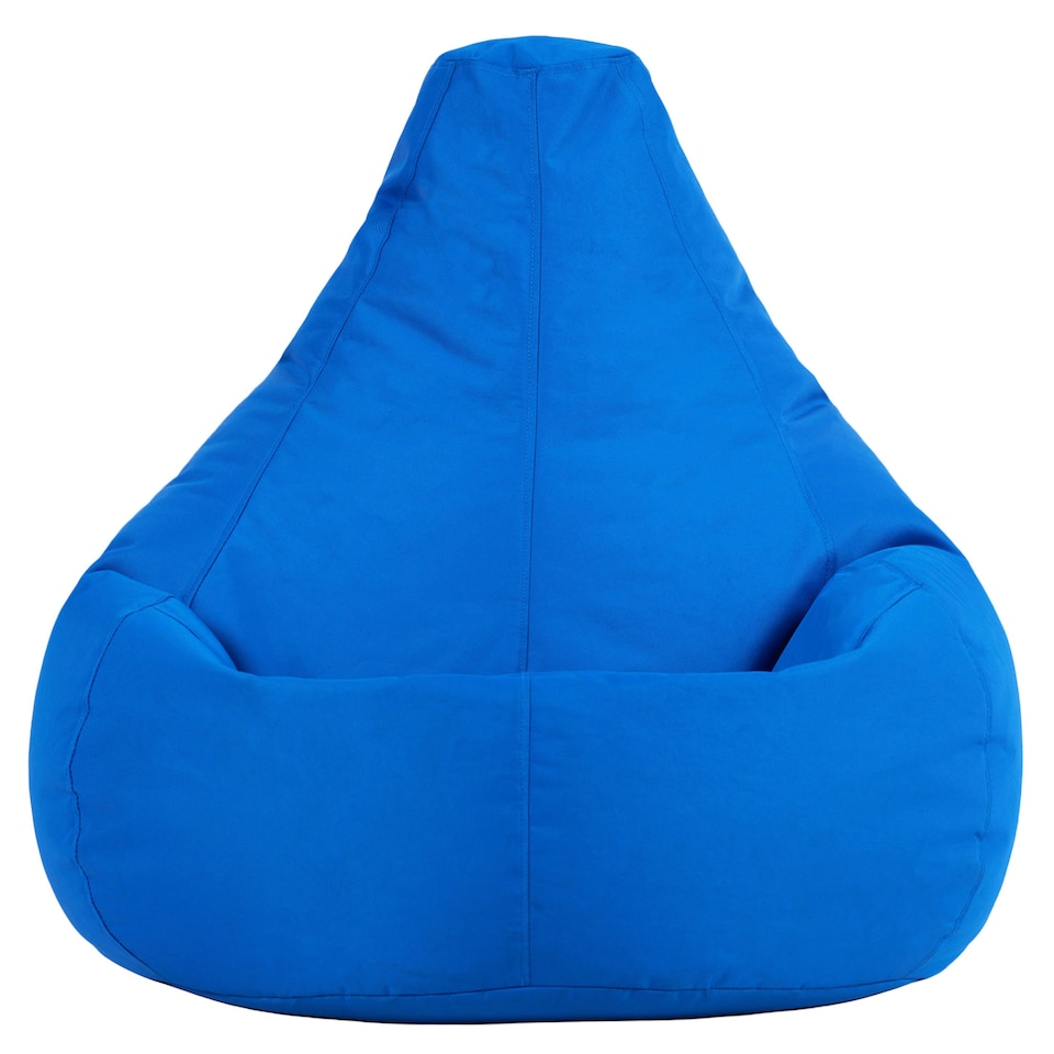 image 1 of icon Dalton High Back Adult Gaming Indoor Outdoor Bean Bag Chair, Blue