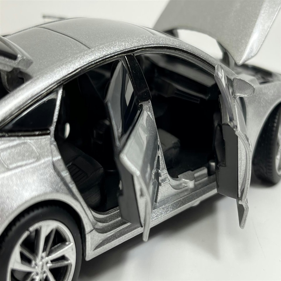 image 1 of Audi A7 Silver LHD Light and Sound 1:32 Scale Tayumo 32140018