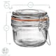 image 3 of Argon Tableware Glass Storage Jars - 125ml - Orange Seal - Pack of 6