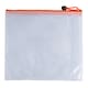 image 1 of Pack of 12 A3 Orange PVC Mesh Zip Bags