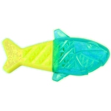 2PK Chillout Cool Soak Shark Dog Toy Heat Relief Puppy Teething Play 6x17cm