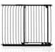 image 1 of Safetots Extra Tall Elite Safety Gate, 107cm - 116cm, Matt Black, Extra Tall 96.8cm in Height, Pressure Fit Stair Gate, Baby Gate for Doors Hallways and Spaces, Safety Barrier, Easy Installation