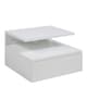 image 1 of Ashlan Bedside Table with 1 Drawer in White