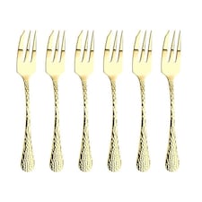 Arthur Price Champagne Avalon Box of 6 Pastry Forks