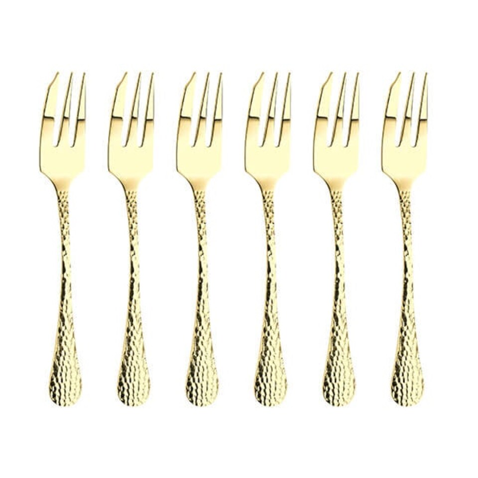 image 1 of Arthur Price Champagne Avalon Box of 6 Pastry Forks