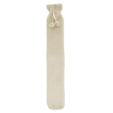 Velosso Plush Velour Extra Long Hot Water Bottle