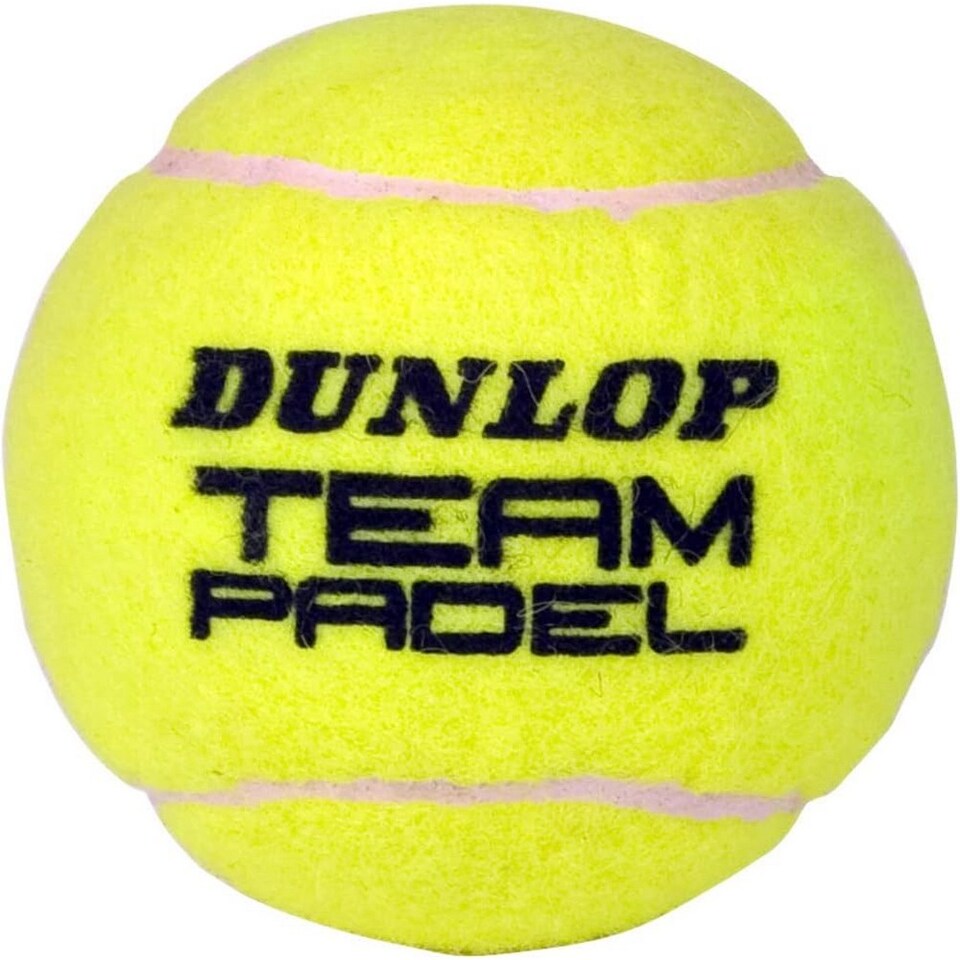 image 1 of Dunlop-Slazenger Team Padel Tennis Balls (Pack of 3)