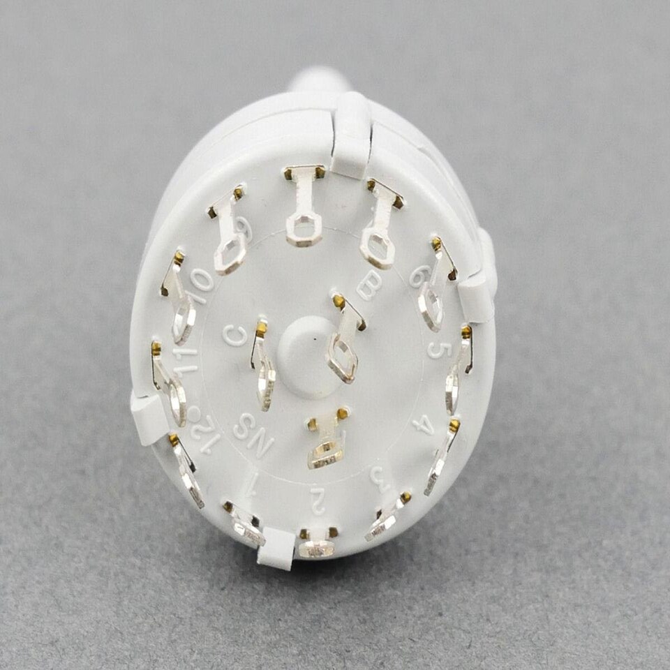 image 1 of Gaugemaster Electric Rotary Switch 3 Pole 4 Way