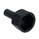 image 5 of 3/8" UNF Locking Wheel Nuts Nut For Trailer Caravan Suspension Hubs