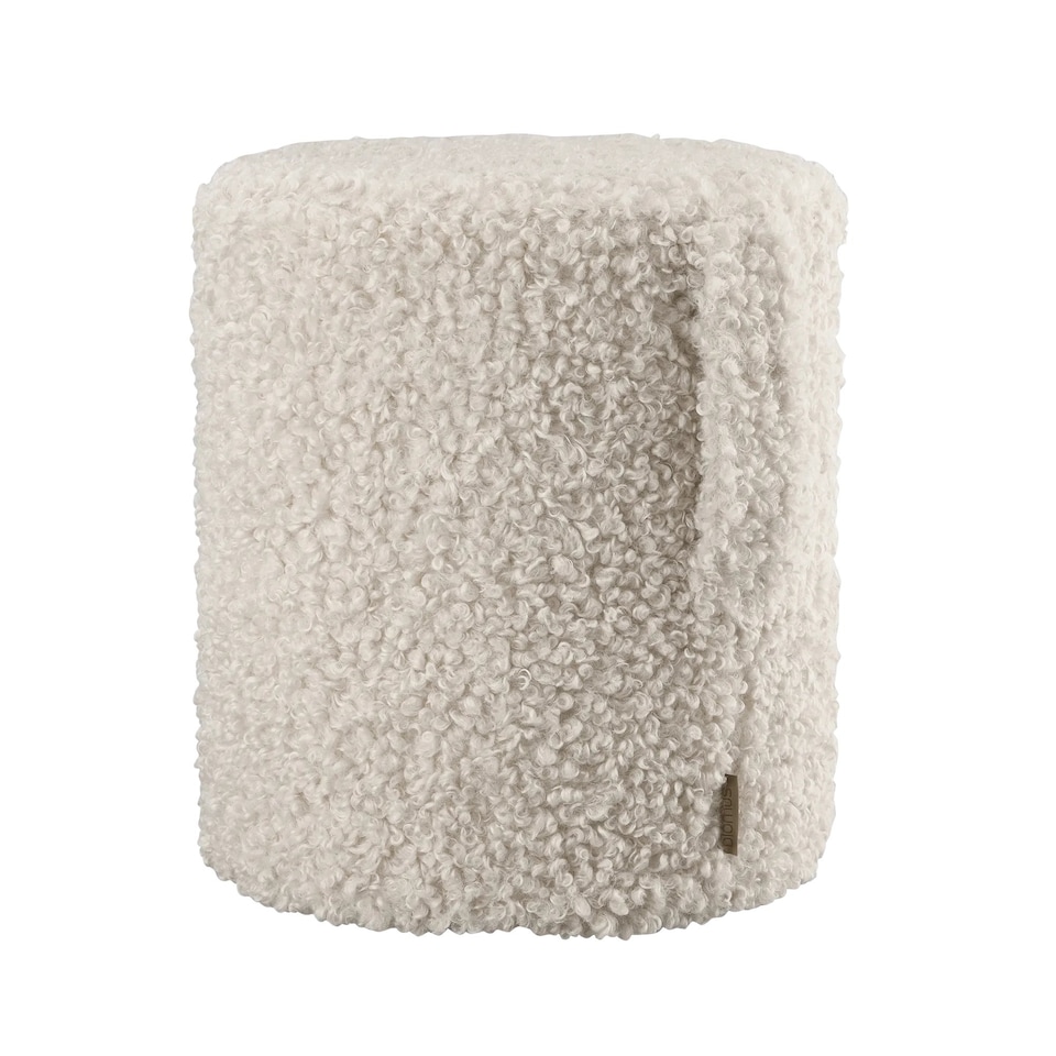 Blomus Teddy Pouf / Stool Moonbeam - Tesco Groceries