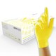 image 1 of Unigloves Yellow Pearl Box of 100 Nitrile Gloves