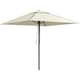 image 1 of Outsunny Sun Parasol with Vent, Table Umbrella for Patio, Garden, Pool, Beige