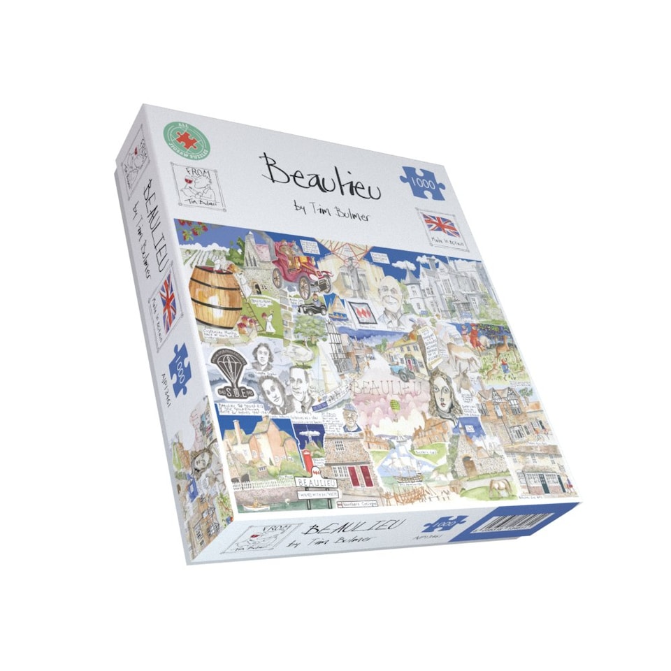 image 1 of Beaulieu - Tim Bulmer 1000 Piece Jigsaw Puzzle