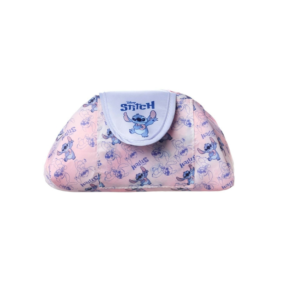 image 1 of Lilo & Stitch Pose Cosmetic Bag - Purple - One Size