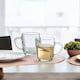 image 2 of Pasabahce Coffee Glass Mugs Sleeve 340ml | Clear | 2
