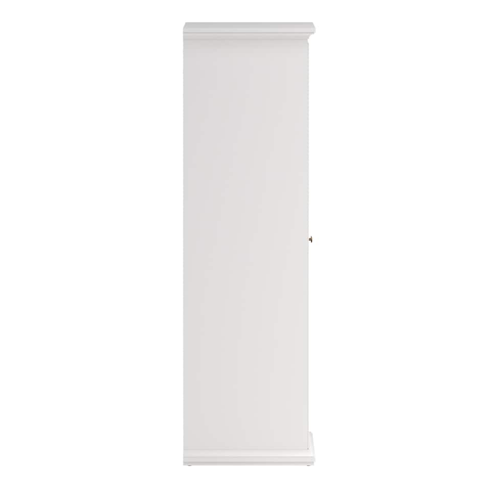 image 1 of Paris Wardrobe with 2 Doors in White