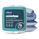 image 1 of Silentnight 10.5 Tog Seersucker Coverless Duvet and Pillowcase Set N/A | Blue/Grey | King