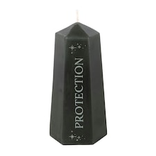 Something Different Protection Crystal Candle - Black - One Size | Black | One Size