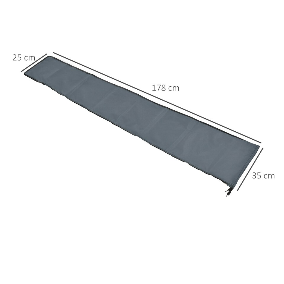image 1 of Outsunny Sun Umbrella Parasol Cover Waterproof Weatherproof Outdoor