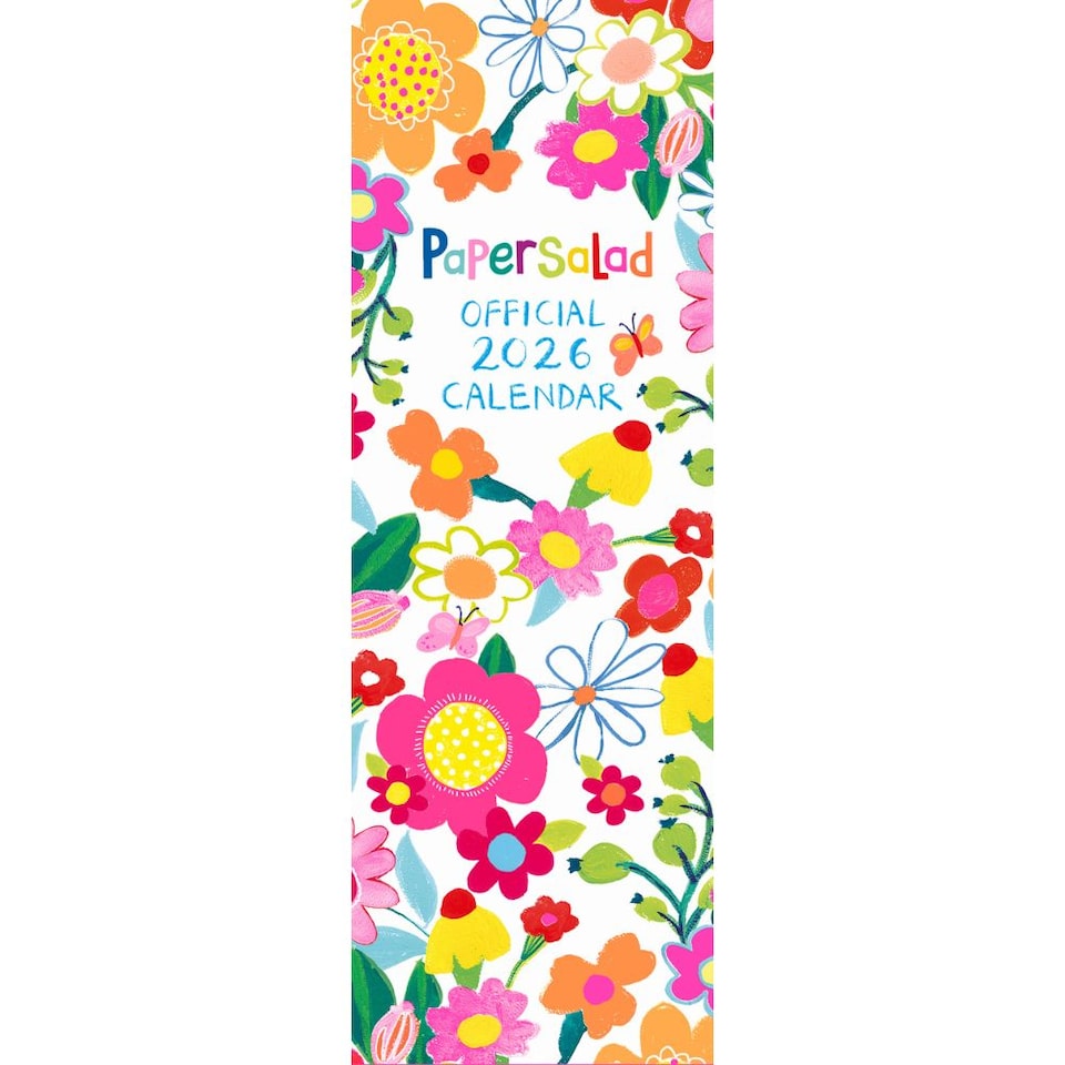 PAPER SALAD 2026 SLIM CALENDAR