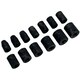 image 2 of 3/8in Drive Shallow Stubby Metric Sockets 6 Sided Single Hex 7mm - 19mm 13pc