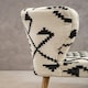 image 4 of Cefena Berber Style Mango Wood Chair Multi