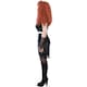 image 4 of The Rocky Horror Picture Show Womens/Ladies Magenta Costume Set - Black/White - S S