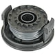 image 1 of SPARES2GO 6m Line Spool & Cover compatible with Qualcast CLGT2425H/A Strimmer Trimmer (1.5mm)