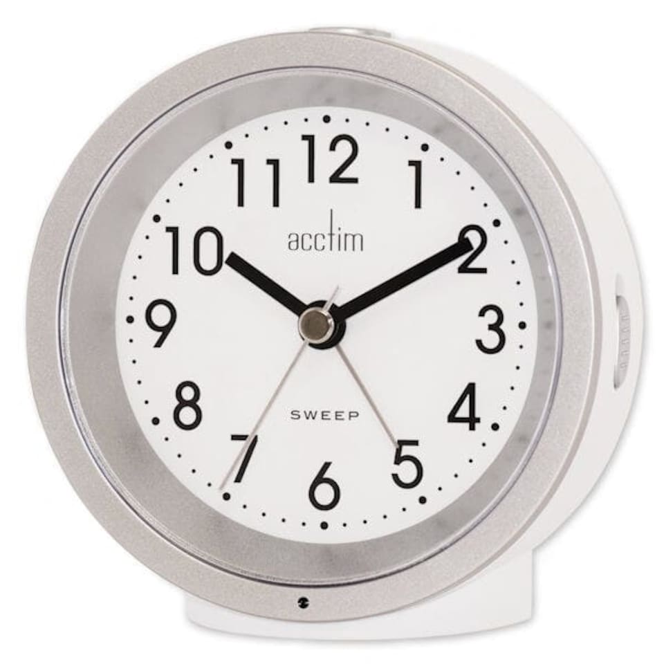 image 1 of Acctim Caleb White Clock