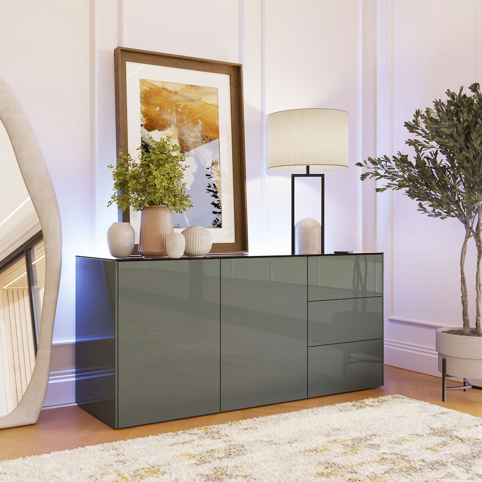 image 1 of Frank Olsen Intel Sideboard Grey | Grey