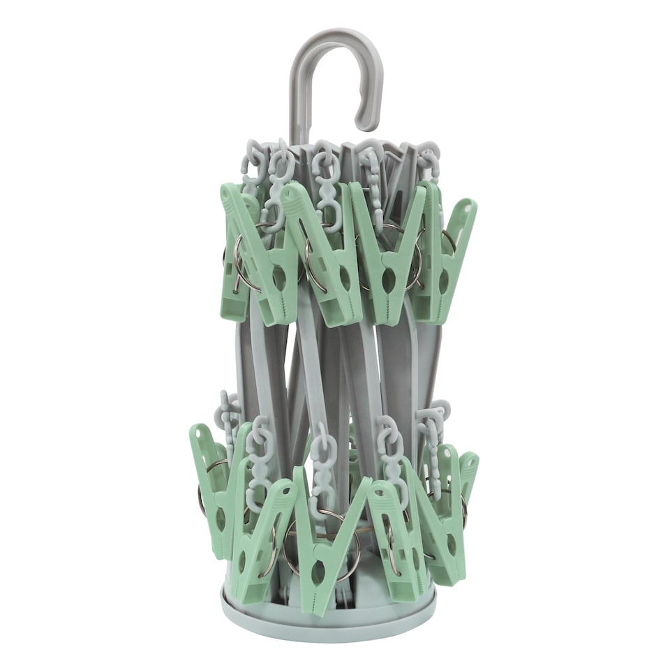 image 1 of JVL 10 Arm Sock Dryer with 20 Pegs