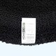 image 3 of Homescapes Luxury Reversible Semi Circle Bath Mat - Black Black