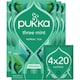 image 1 of Pukka Herbs Organic Herbal Tea, Three Mint, 4 Packs, 80 Teabags 4