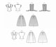 image 2 of Simplicity 9676 Paper Sewing Pattern – Women’s Dresses & Vintage Style, Size H5 (6–8–10–12–14), Intermediate
