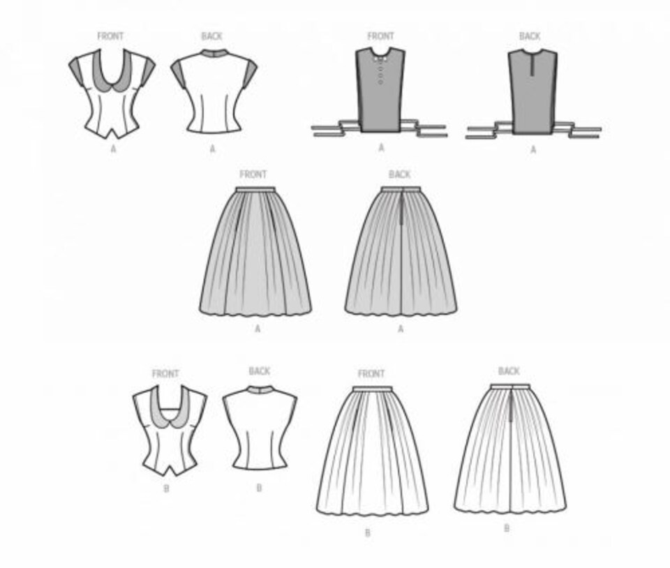 image 1 of Simplicity 9676 Paper Sewing Pattern – Women’s Dresses & Vintage Style, Size H5 (6–8–10–12–14), Intermediate