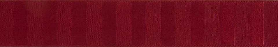 Berisfords Red 25mm Tiger Ribbon for Dressmaking - per metre
