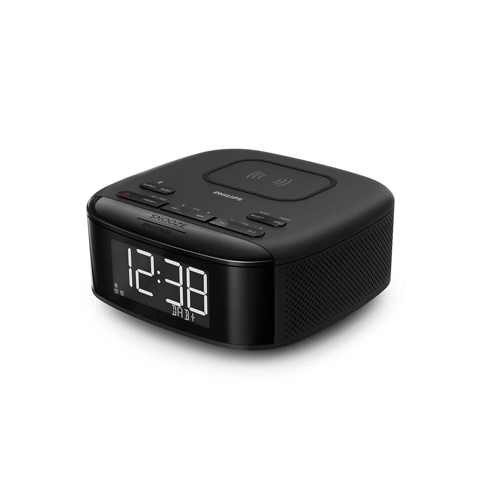 image 1 of Philips TAR7705-10 Black Audio Bluetooth Clock DAB+/FM Digital Radio