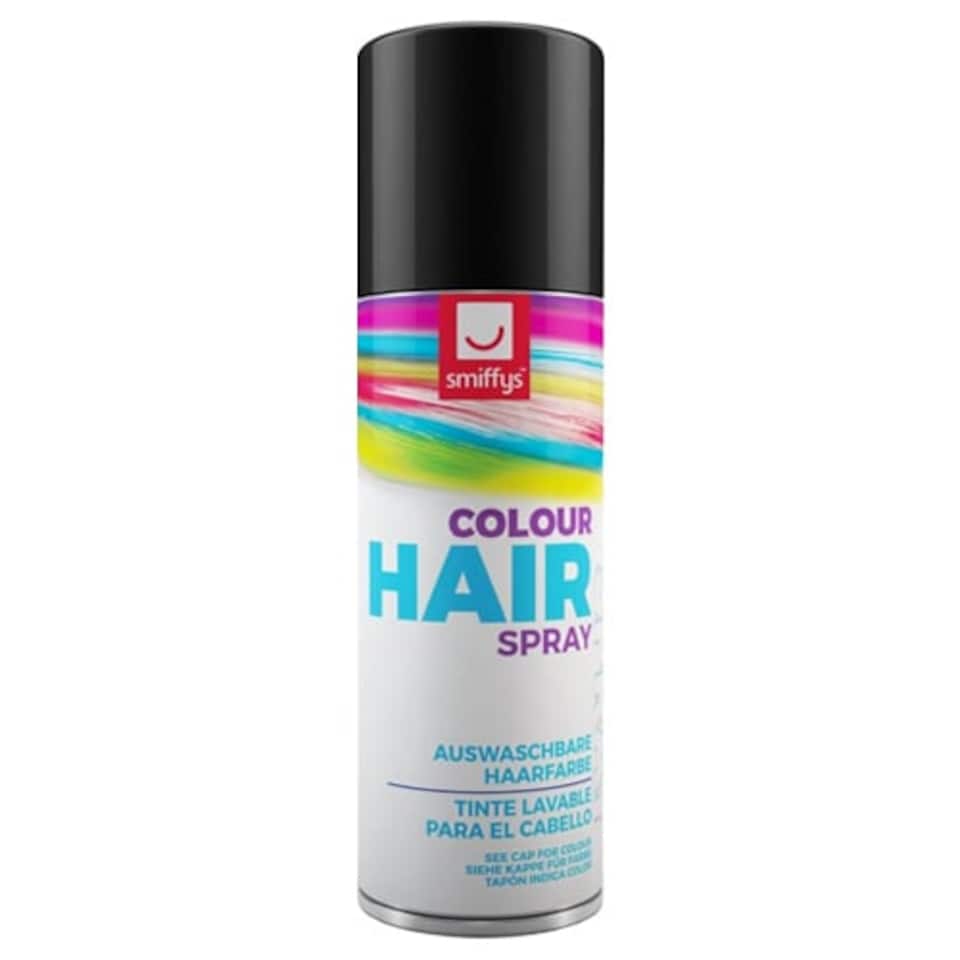 Black Temporary Hair Spray 125ml