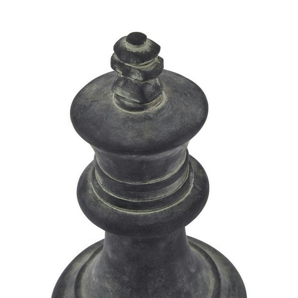 image 1 of Amalfi King Chess Piece - Ceramic - L16 x W16 x H28 cm - Grey