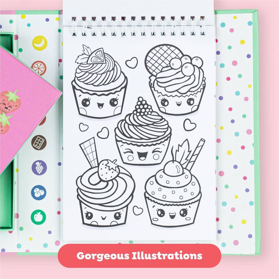 image 1 of Scented Colouring - Fruity Cutie