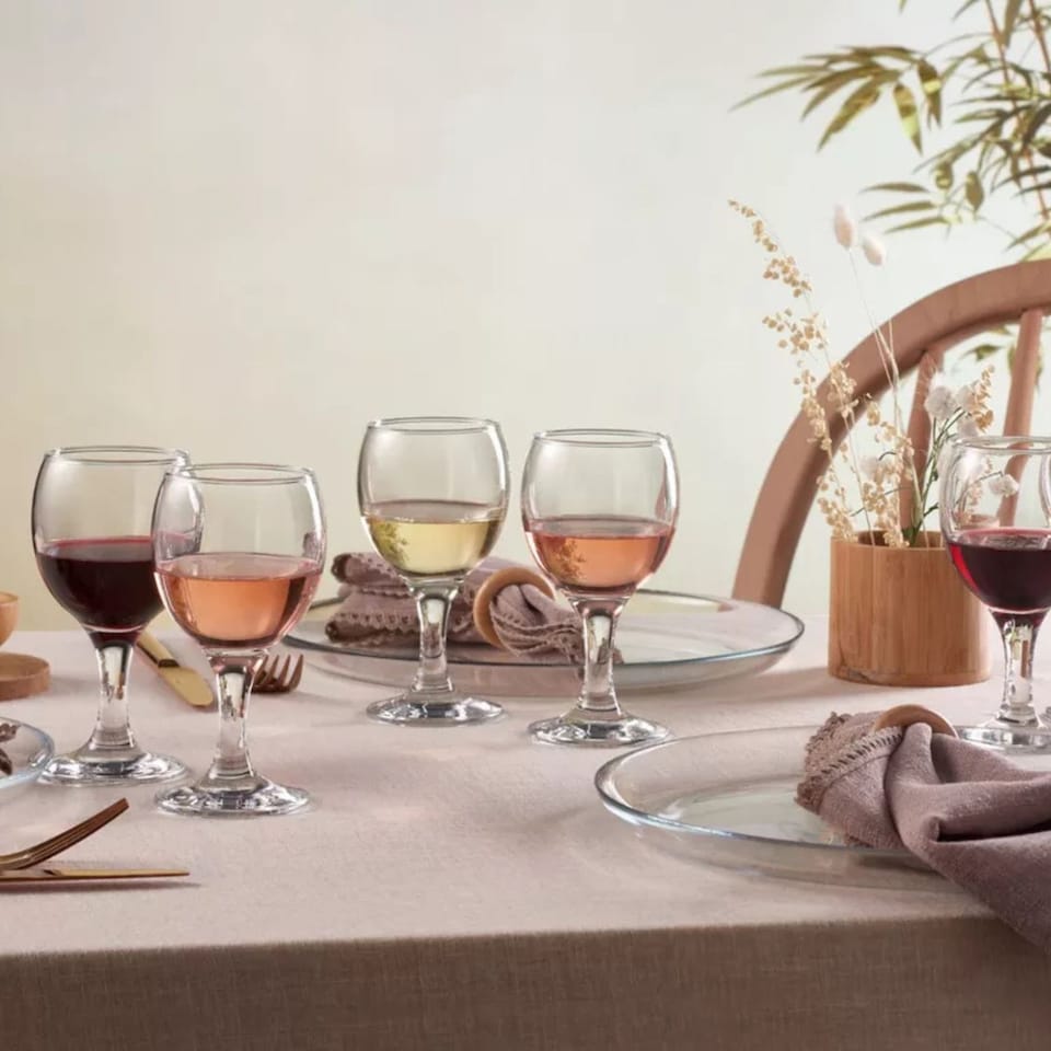 image 1 of Pasabahce White Wine Glasses - 175ml