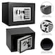 image 3 of Secure Digital Steel Safe High Security Electronic Home Office Money Safety Box, Black
