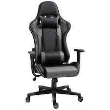 Vinsetto High Back Racing Gaming Chair Reclining Computer Chair w/ Head Pillow