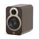image 1 of Q Acoustics 3030c Bookshelf Speakers - Walnut