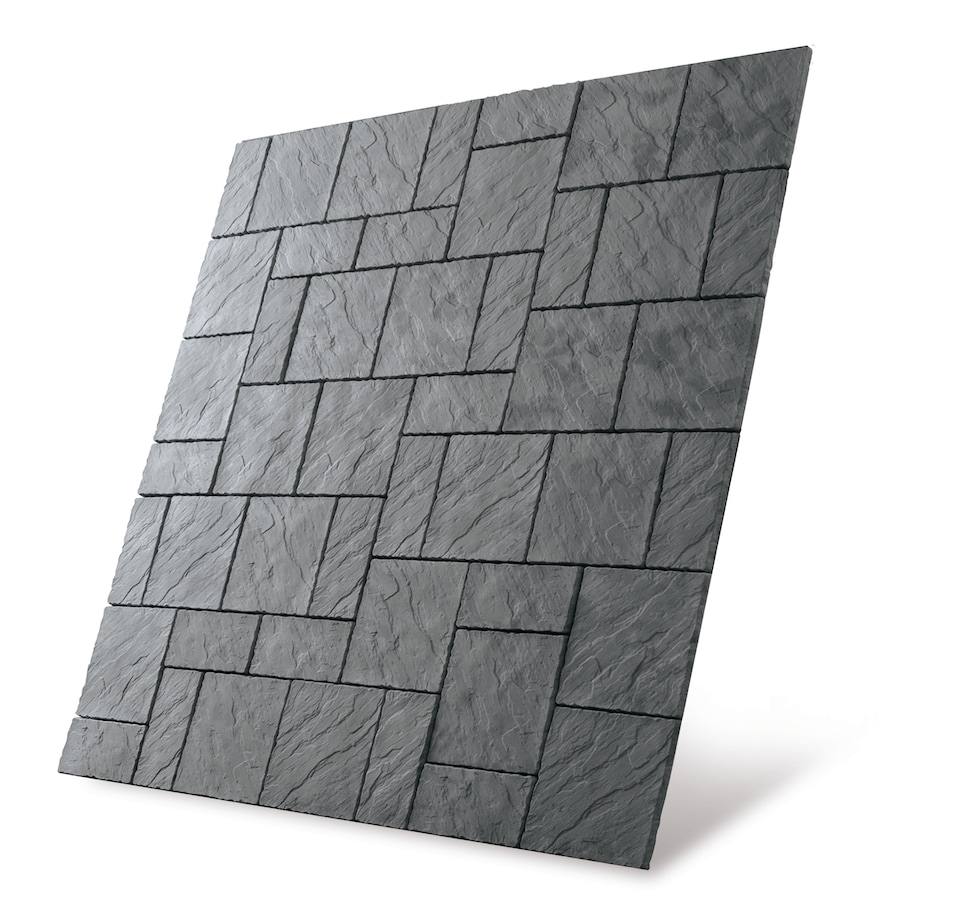 image 1 of Chalice Paving Kit 7.29m2 Welsh Slate (2700 x 2700mm) - Bowland Stone - Garden Paving Kit