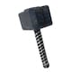 image 2 of Thor: Love And Thunder Mighty Mjolnir Costume Accessory - Black/Blue - One Size